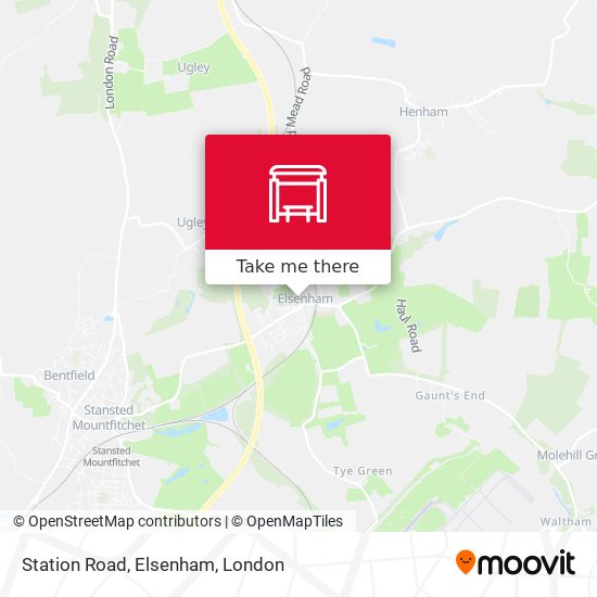 Station Road, Elsenham map