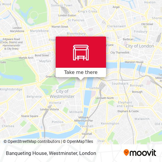 Banqueting House, Westminster map