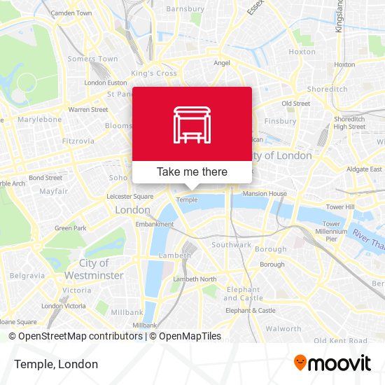 Temple map