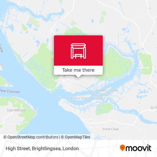 High Street, Brightlingsea map