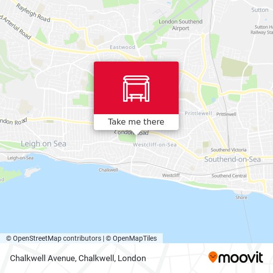 Chalkwell Avenue, Chalkwell map