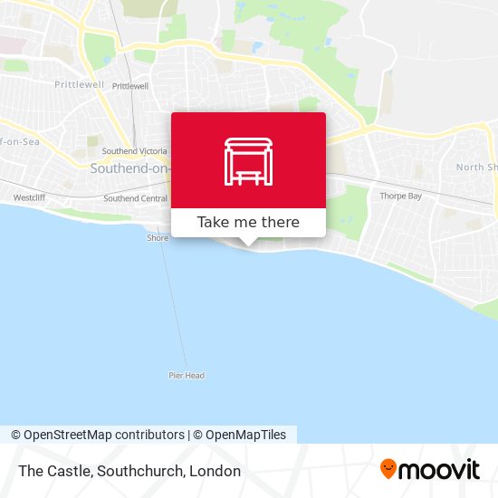 The Castle, Southchurch map