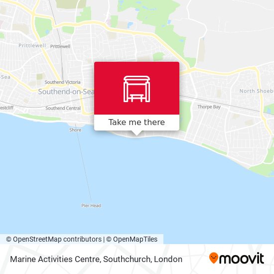 Marine Activities Centre, Southchurch map