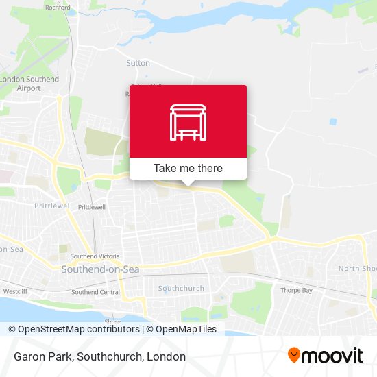 Garon Park, Southchurch map