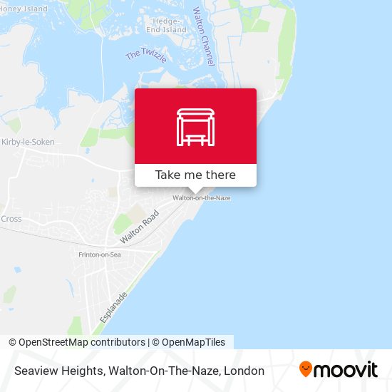 Seaview Heights, Walton-On-The-Naze map