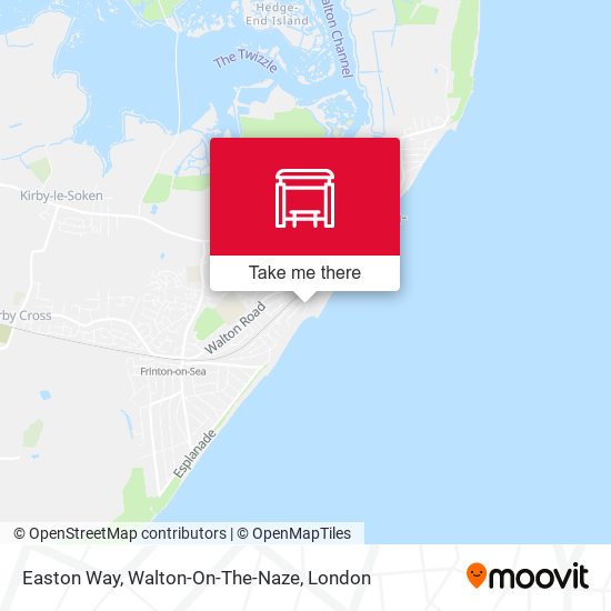 Easton Way, Walton-On-The-Naze map