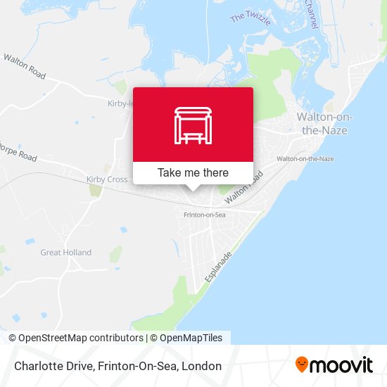 Charlotte Drive, Frinton-On-Sea map
