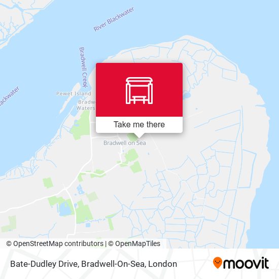 Bate-Dudley Drive, Bradwell-On-Sea map