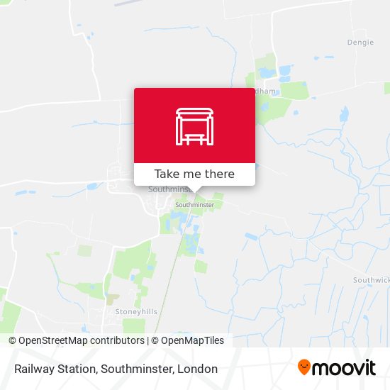 Railway Station, Southminster map