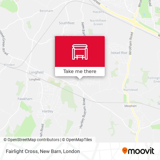 Fairlight Cross, New Barn map