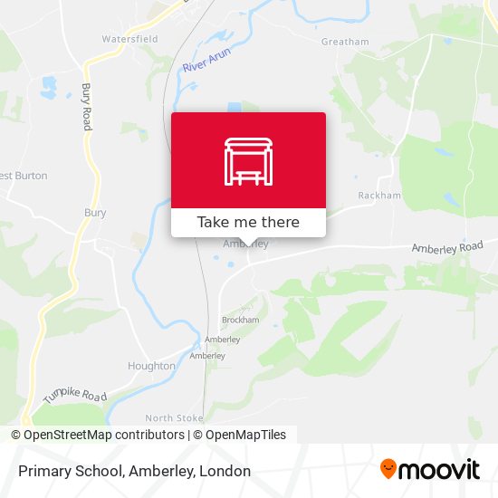 Primary School, Amberley map