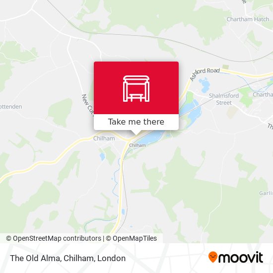 The Old Alma, Chilham map