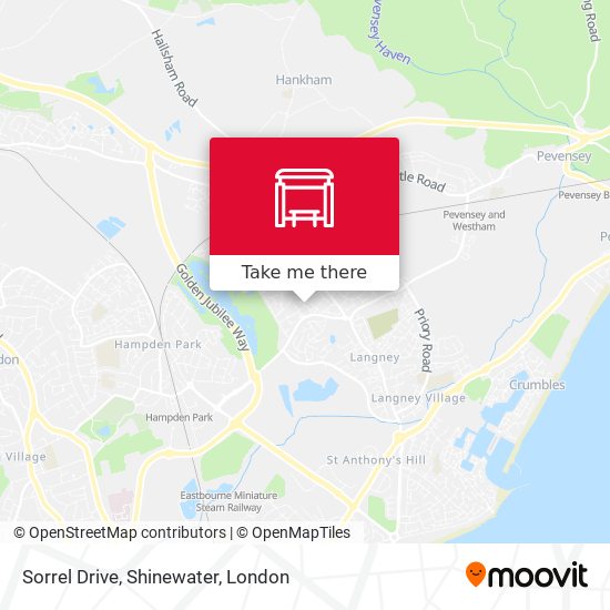 Sorrel Drive, Shinewater map