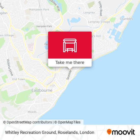 Whitley Recreation Ground, Roselands map