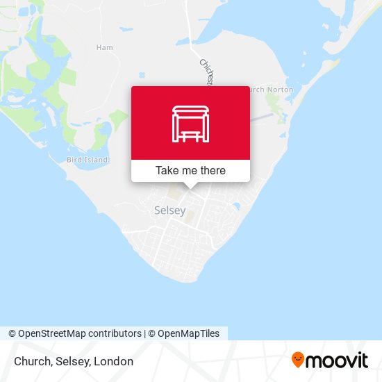 Church, Selsey map