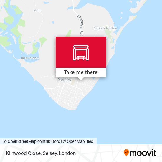 Kilnwood Close, Selsey map