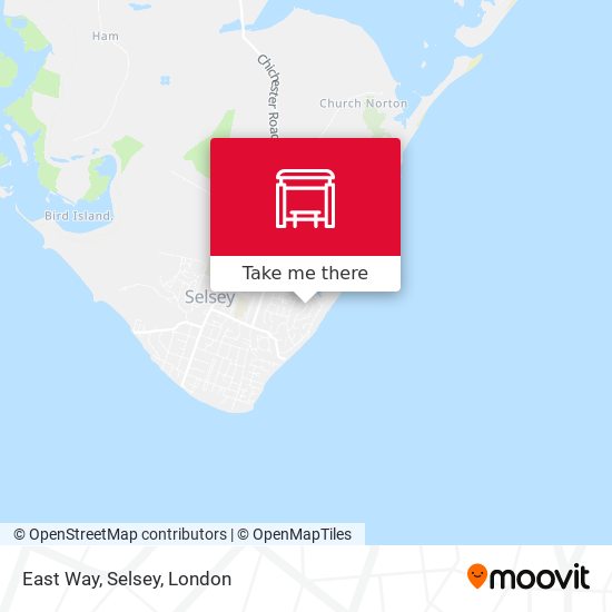 East Way, Selsey map