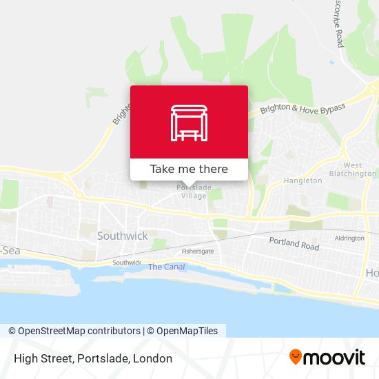 High Street, Portslade map