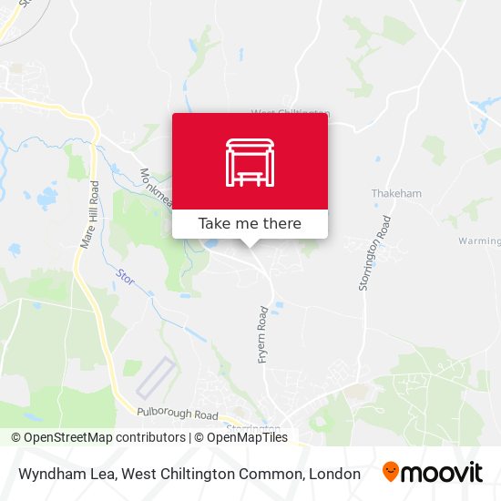 Wyndham Lea, West Chiltington Common map
