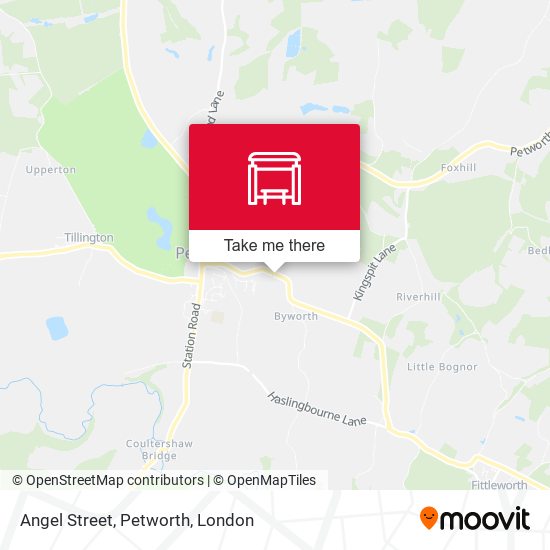 Angel Street, Petworth map