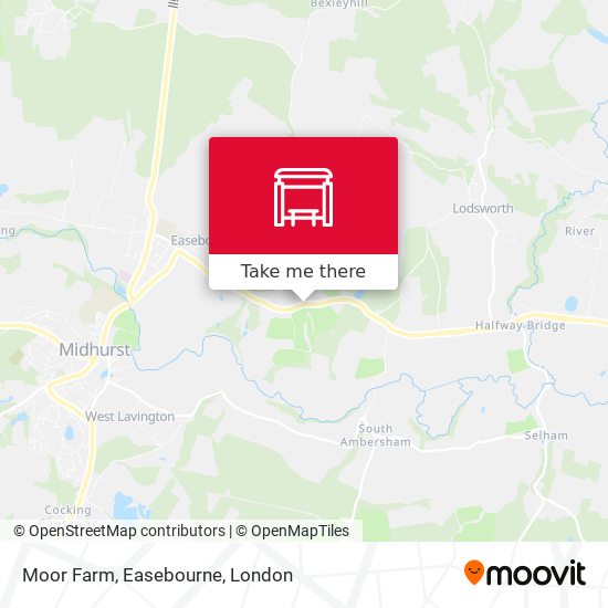 Moor Farm, Easebourne map