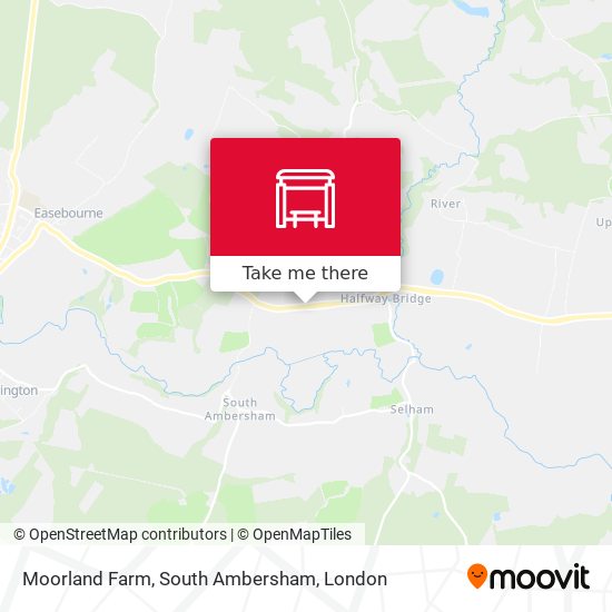 Moorland Farm, South Ambersham map