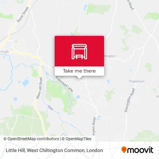 Little Hill, West Chiltington Common map