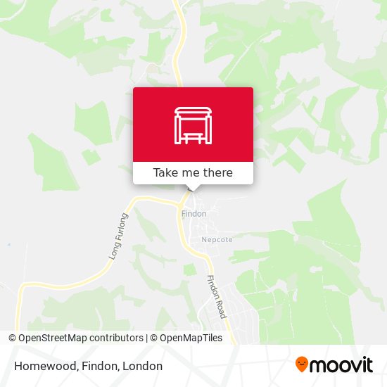 Homewood, Findon map