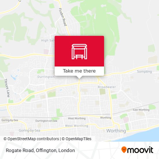 Rogate Road, Offington map