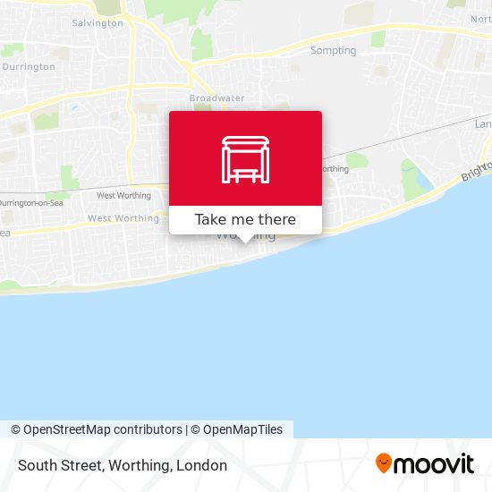 South Street, Worthing map