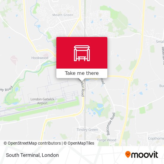 South Terminal map