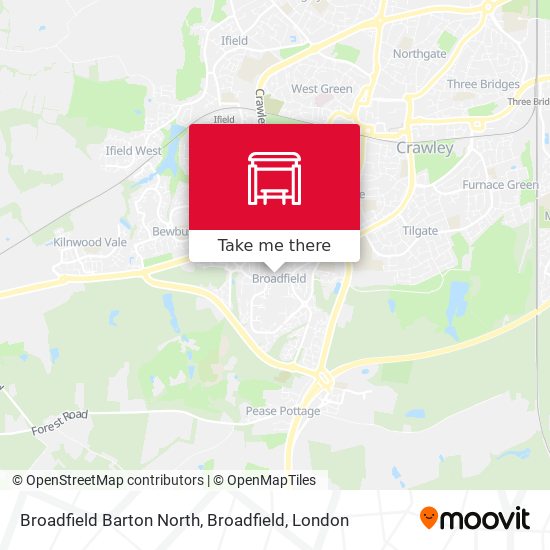 Broadfield Barton North, Broadfield map