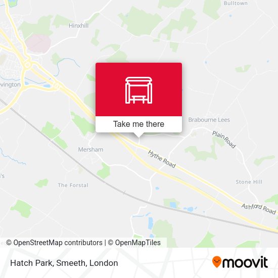 Hatch Park, Smeeth map