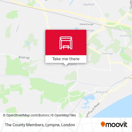 The County Members, Lympne map