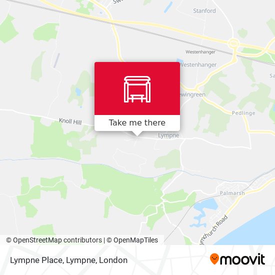 Lympne Place, Lympne map