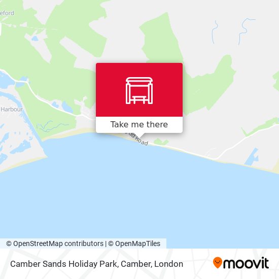 Camber Sands Holiday Park, Camber map