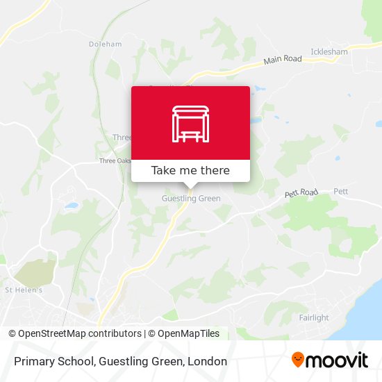 Primary School, Guestling Green map
