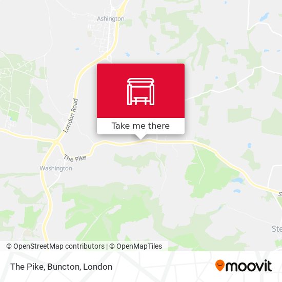 The Pike, Buncton map
