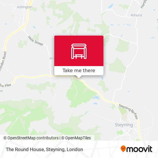 The Round House, Steyning map