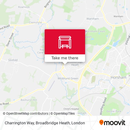 Charrington Way, Broadbridge Heath map