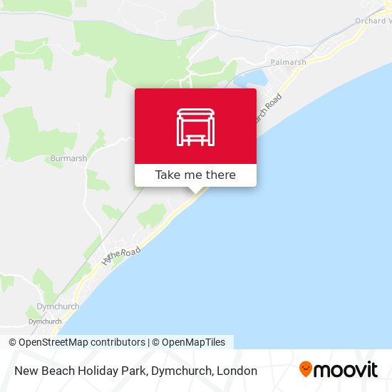 New Beach Holiday Park, Dymchurch map