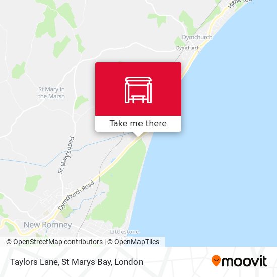 Taylors Lane, St Marys Bay map