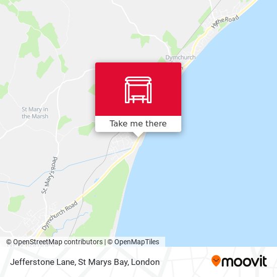 Jefferstone Lane, St Marys Bay map