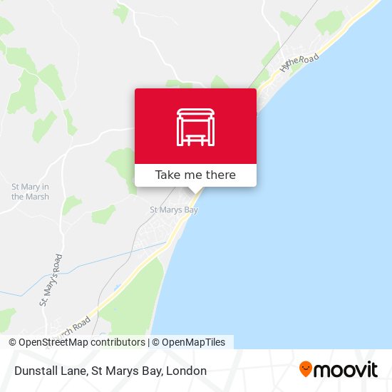 Dunstall Lane, St Marys Bay map