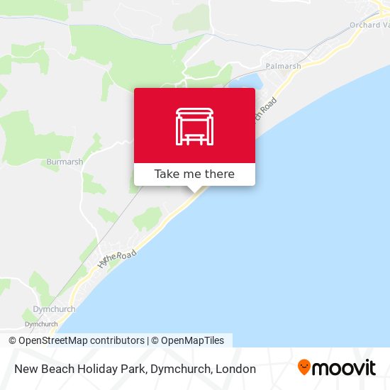 New Beach Holiday Park, Dymchurch map