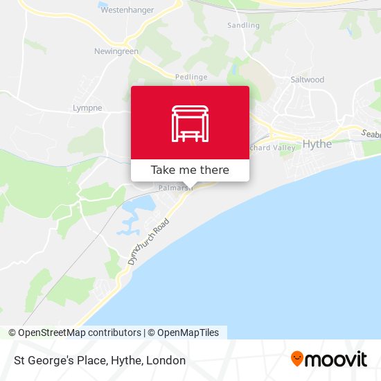 St George's Place, Hythe map