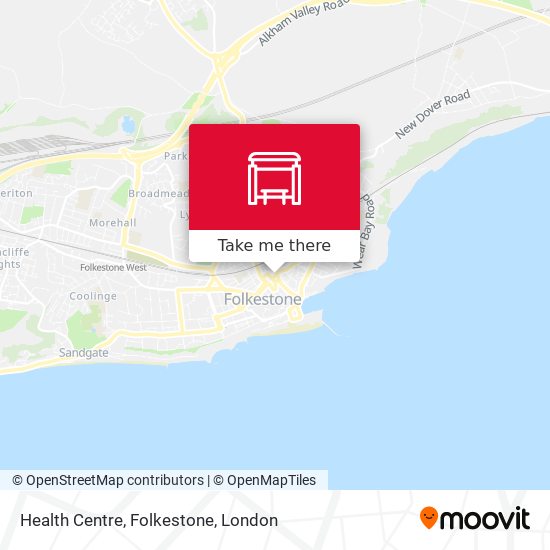 Health Centre, Folkestone map