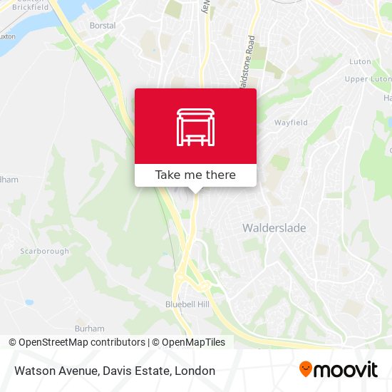 Watson Avenue, Davis Estate map