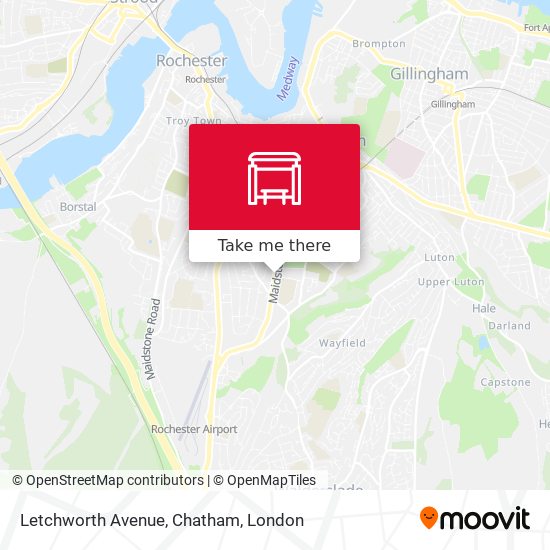 Letchworth Avenue, Chatham map