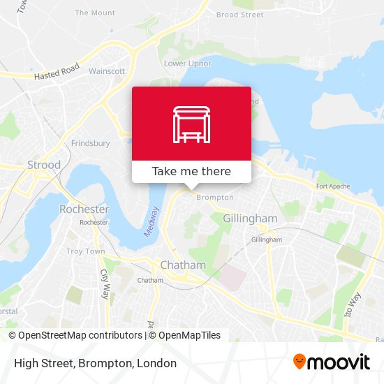 High Street, Brompton map